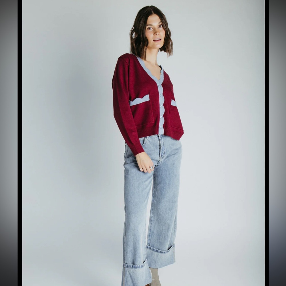 Chic Light Blue Flare Jeans for Women